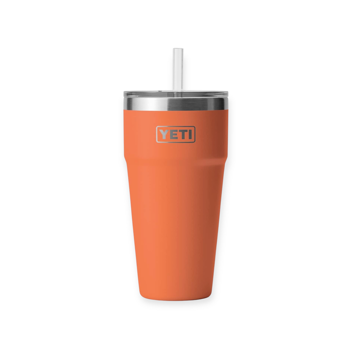YETI Rambler 26oz Vacuum Insulated Cup, Stainless Steel with Straw