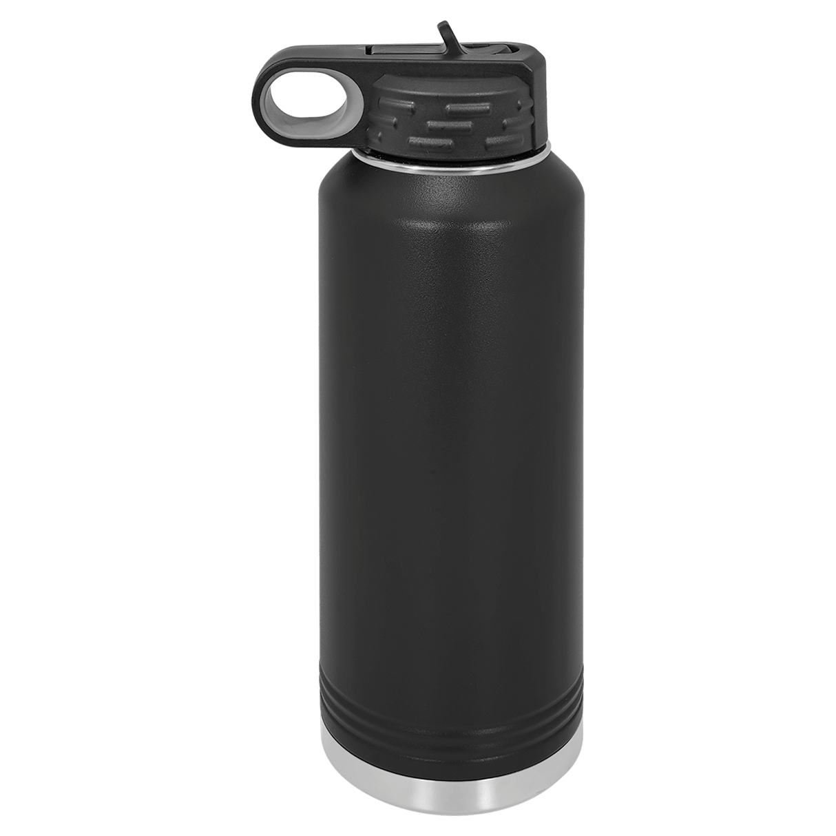 40oz Water Bottle | Black & White | Customizable
