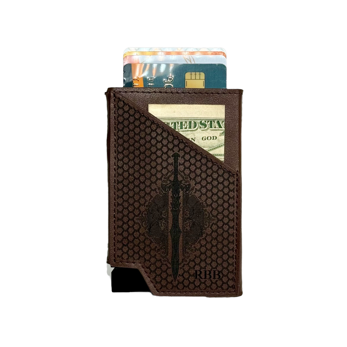 Premium Genuine Leather RFID Pop-Wallet