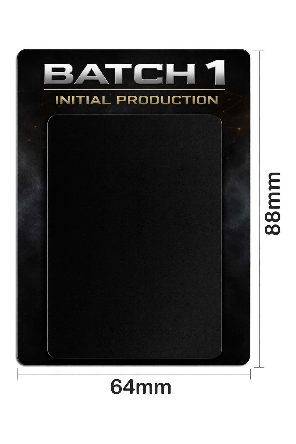 3D Metal Photo Cards | Made to Order | High Res/Stainless Steel Core