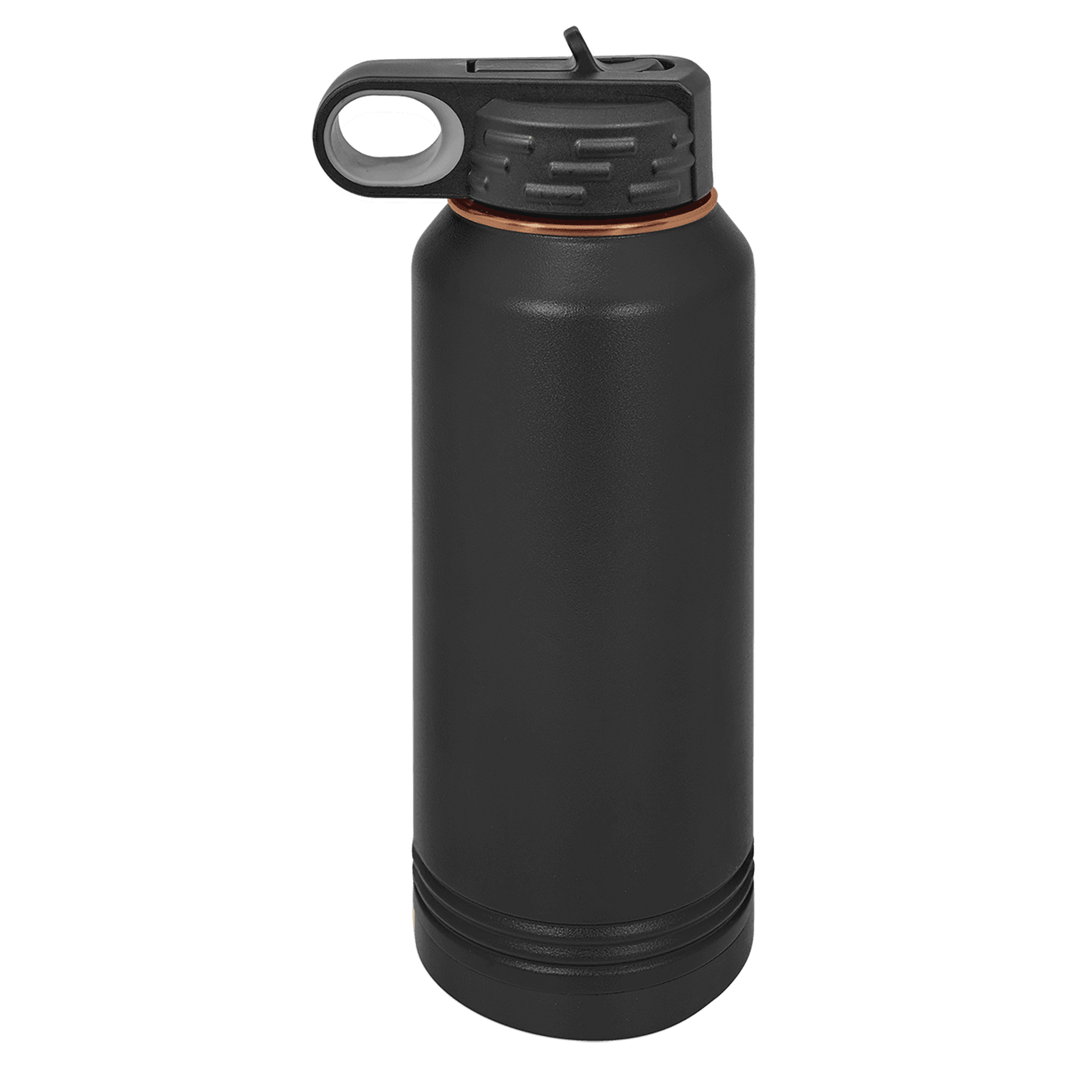 32oz Black/Rose Water Bottle | Polar Camel | Customizable