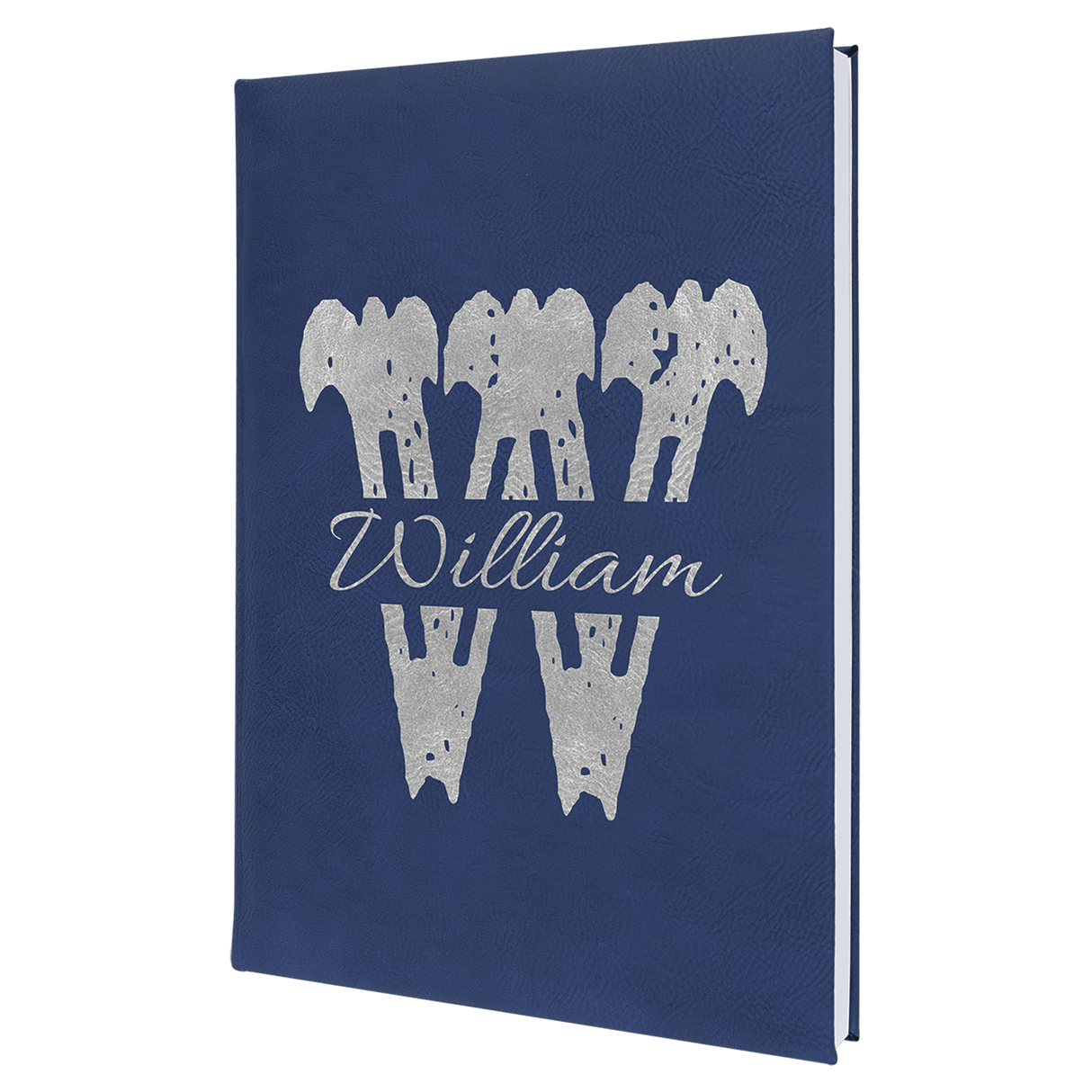 Large Leather Journal | 7"x 9 3/4" | Customizable