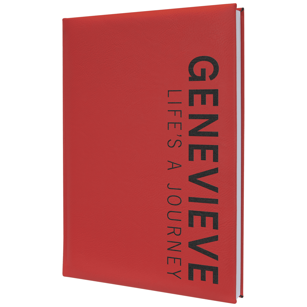 Large Leather Journal | 7"x 9 3/4" | Customizable