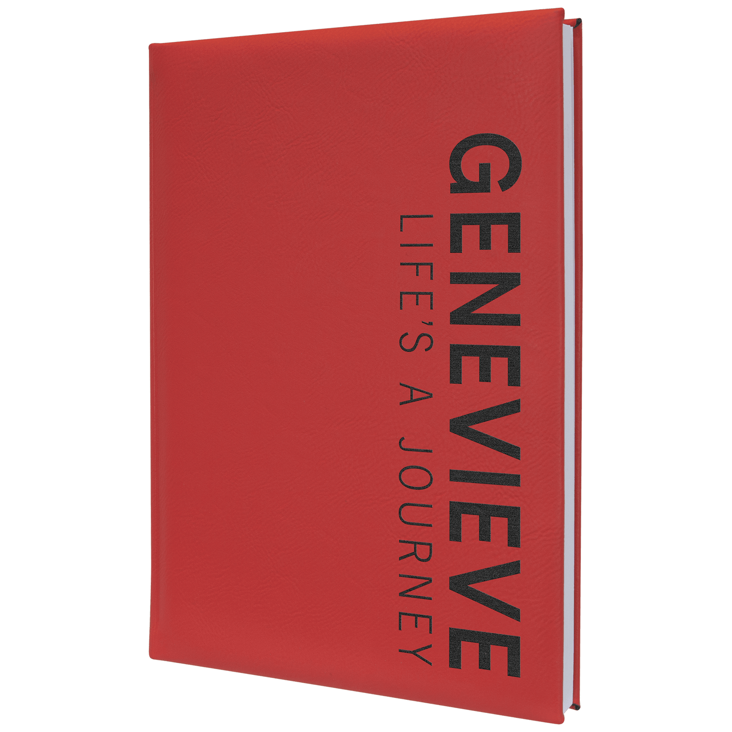 Large Leather Journal | 7"x 9 3/4" | Customizable