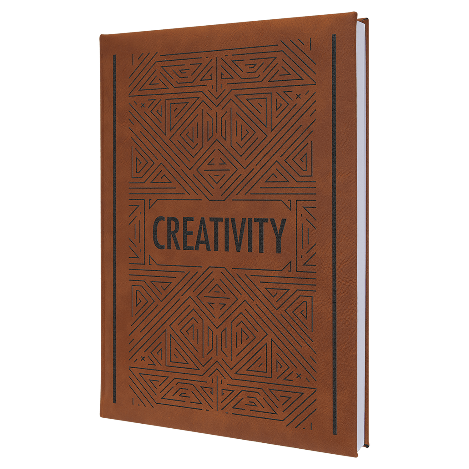 Large Leather Journal | 7"x 9 3/4" | Customizable