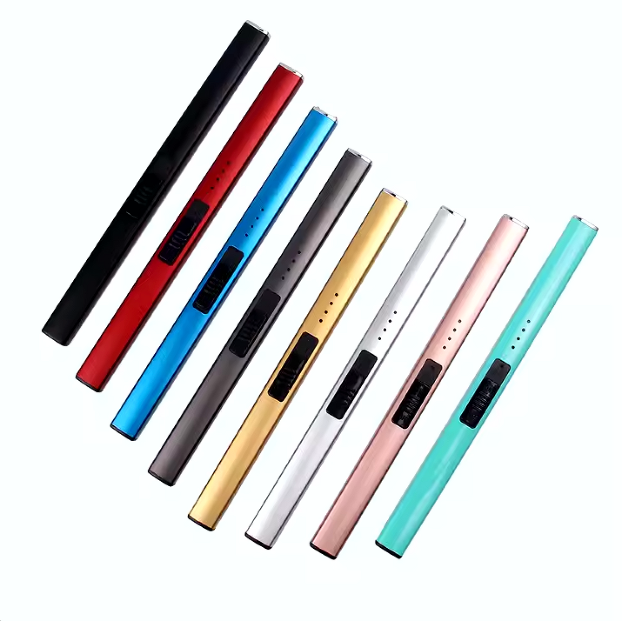 Arc Candle Lighter Blanks (10 Pack) | Windproof USB Rechargeable Lighters