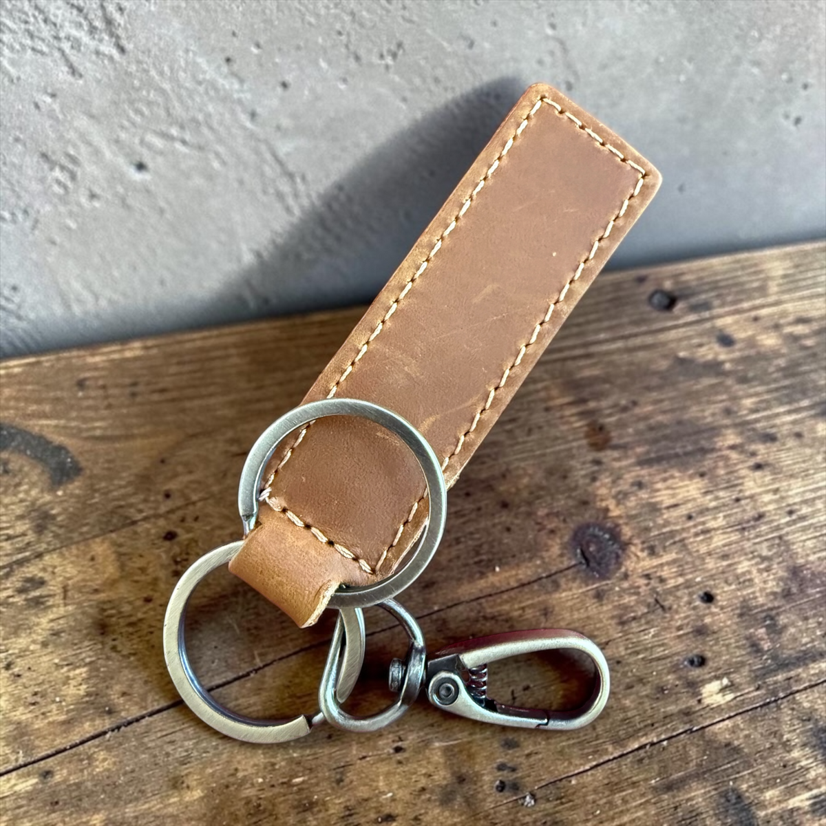 Leather Keychain | Personalized Custom Laser Engraving