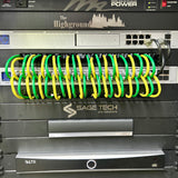 Custom Engraved 1U Steel Rack Panel | 19" Server Rack