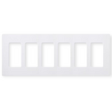 Lutron Claro Screwless Switch Plates | Decora | White