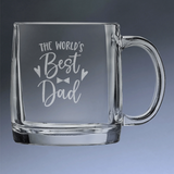 POLAR CAMEL Glass Coffee Mugs | Customizable