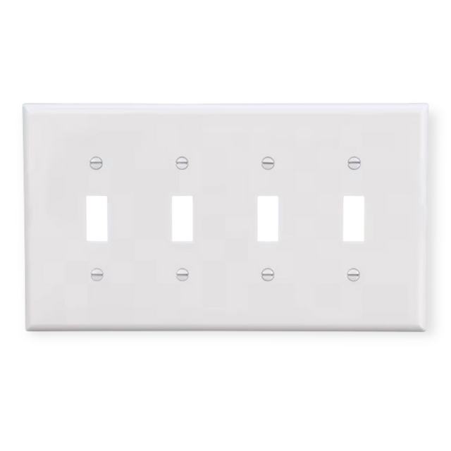 Eaton Switch Cover / Plate | Toggle | Custom Laser Engraved Labels