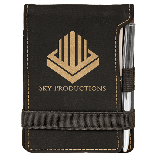 Leather Pocket Notepad | Custom Laser Engraved