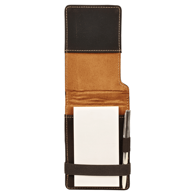 Leather Pocket Notepad | Custom Laser Engraved