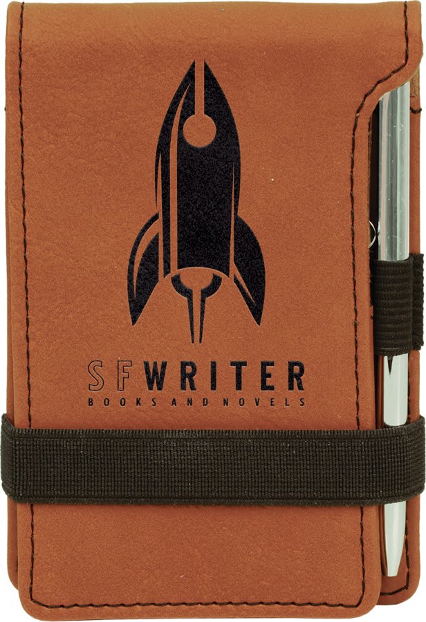 Leather Pocket Notepad | Custom Laser Engraved – SageTech Labs