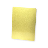 Gold Stainless Steel Metal Card Blanks | 88×64×0.5mm