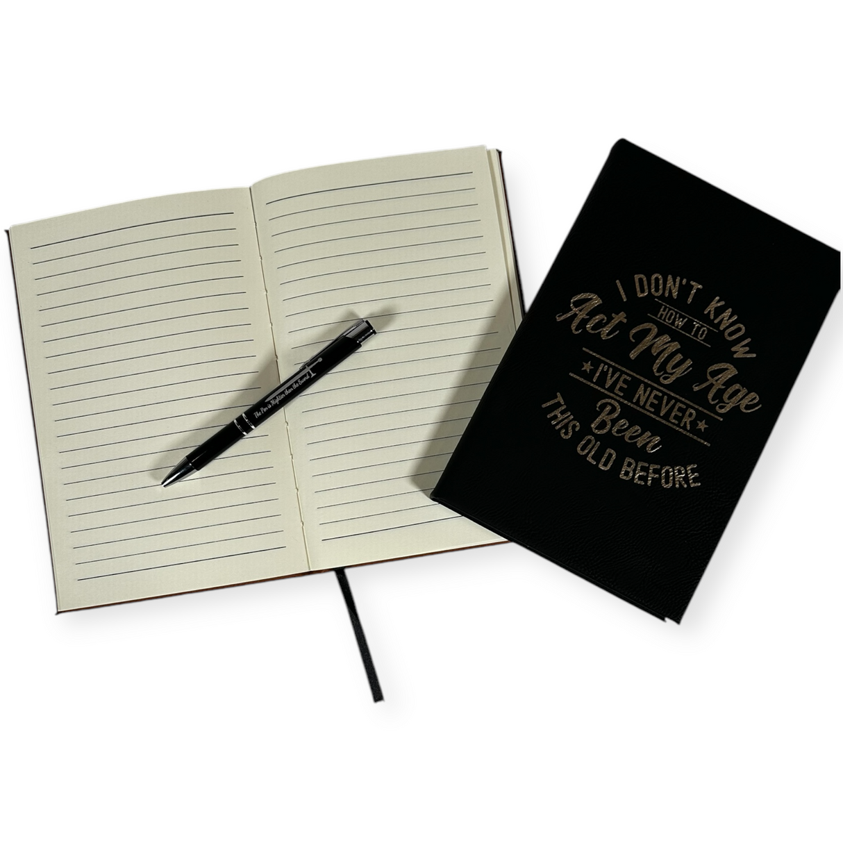 Leather Sketch Book | Custom Laser Engraved