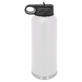 40oz Water Bottle | Black & White | Customizable