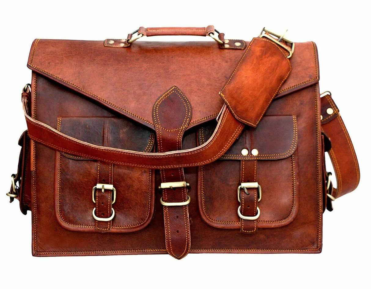 The Whiskey Eagle | Leather Briefcase