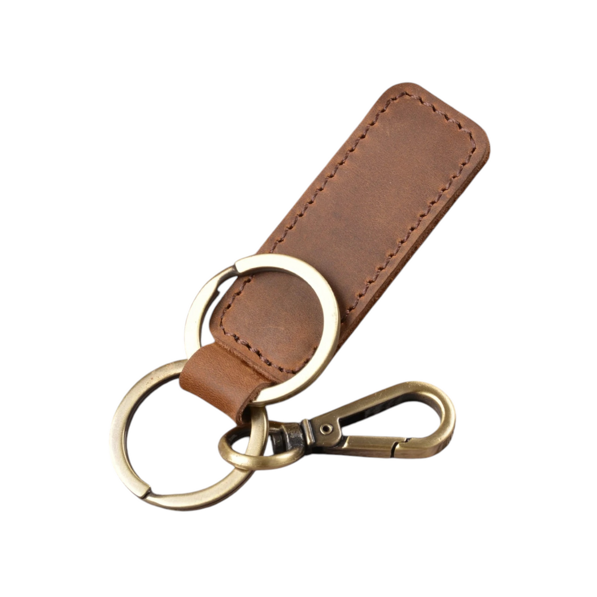 Leather Keychain | Personalized Custom Laser Engraving