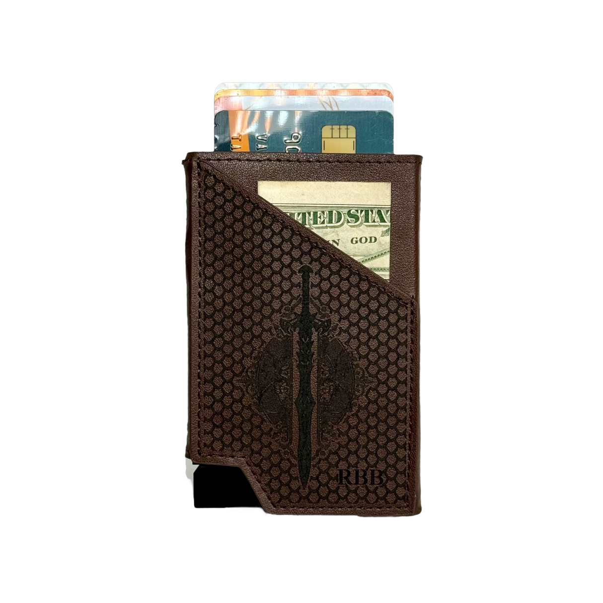 Premium Leather Pop-Wallet | Customizable | Slimline