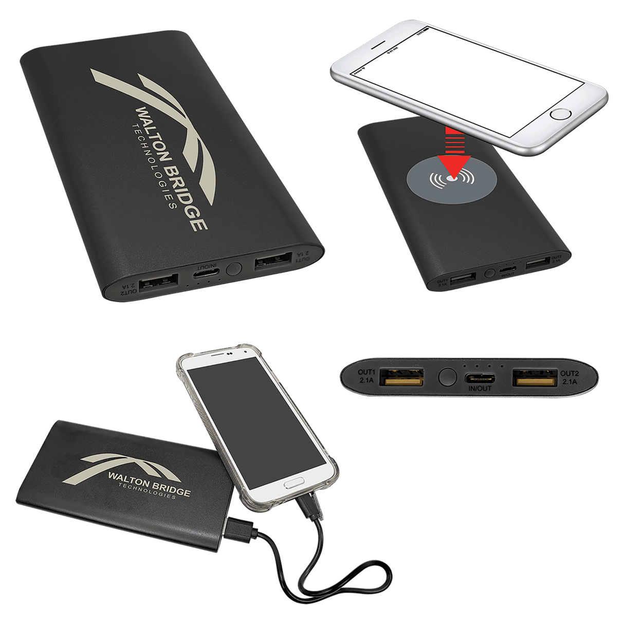 USB-C Mobile Power Bank | 8000MAH Phone Charger | Engravable