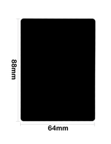 Black Stainless Steel Player Cards | Thick Player Cards