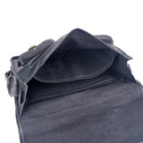 Onyx Retro | Leather Messenger Bag