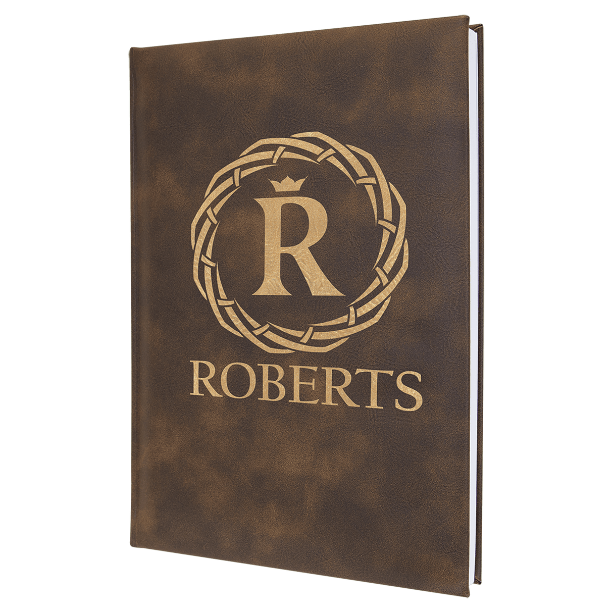 Large Leather Journal | 7"x 9 3/4" | Customizable