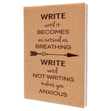 Large Leather Journal | 7"x 9 3/4" | Customizable
