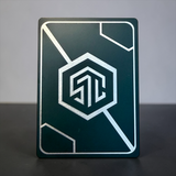 3D Batman Inspired Metal Collector Card | 88×64mm Stainless Steel