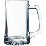 14oz Glass Beer Mug w/ Handle | Customizable
