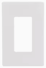 Lutron Claro Screwless Switch Plates | Decora | White