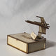 X-Wing Starfighter 3D Wooden Model Puzzle | 14-Piece Kit