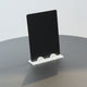 Stainless Steel / Matt Black UV Ready Metal Cards | 88×64×0.8mm (Blanks)